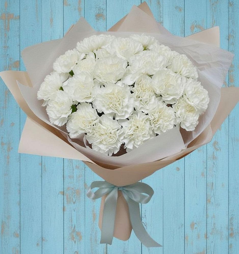 Букет цветов из: Гвоздики в Дубовицах