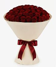 Букет 101 Бордовая роза Блэк Бакарра #REPLACE_PRED# Дубовицах