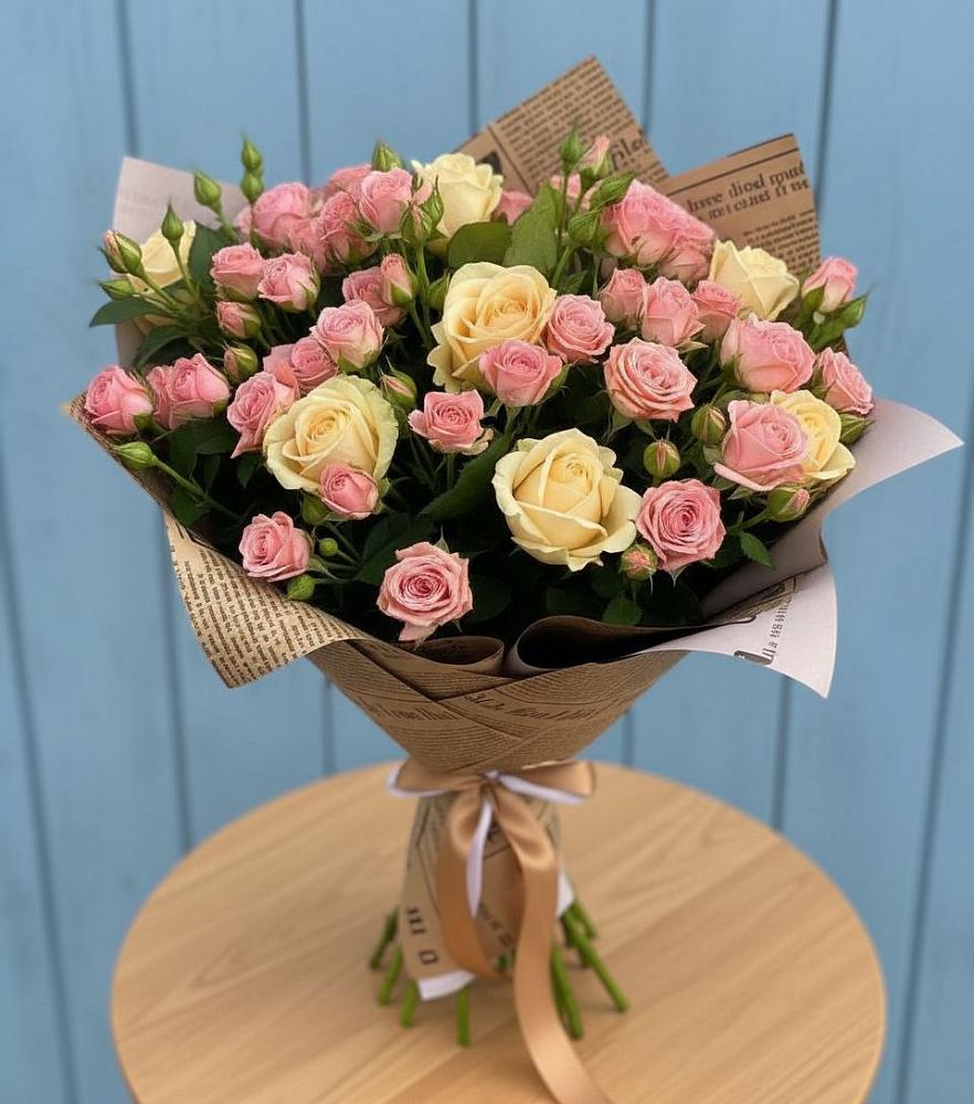 Букет цветов из: Розы в Дубовицах