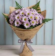 Букет цветов из:  Хризантемы #REPLACE_PRED# Дубовицах