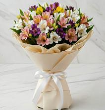 Букет цветов из:  Альстромерии #REPLACE_PRED# Дубовицах