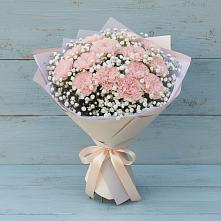 Букет цветов из:  Гвоздики #REPLACE_PRED# Дубовицах