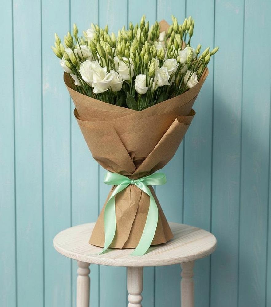 Букет цветов из: Лизиантусы в Дубовицах