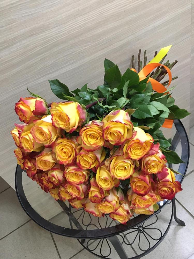 Букет Желтые розы в Дубовицах