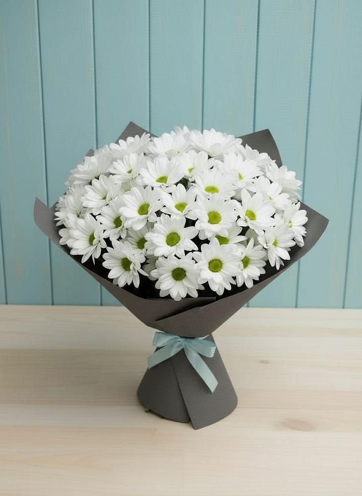 Букет цветов из: Хризантемы в Дубовицах