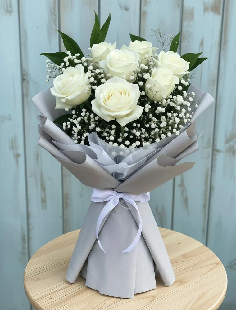 Букет цветов из: Розы в Дубовицах