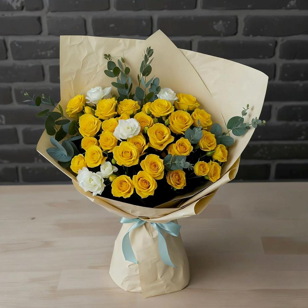 Букет цветов из: Розы в Дубовицах