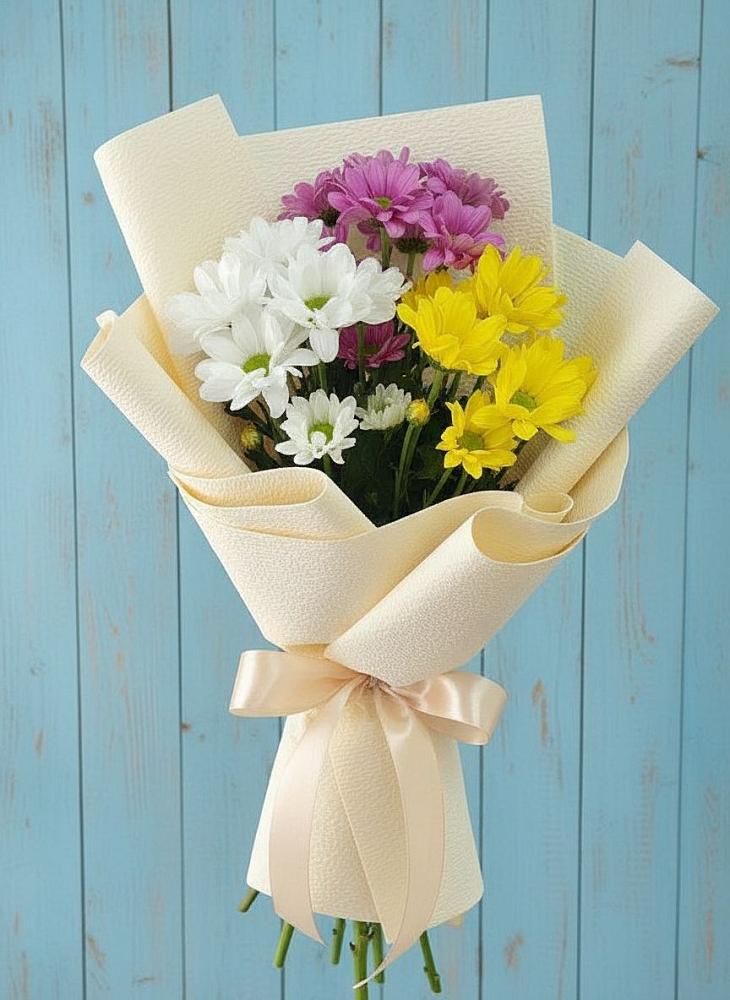 Букет цветов из: Хризантемы в Дубовицах