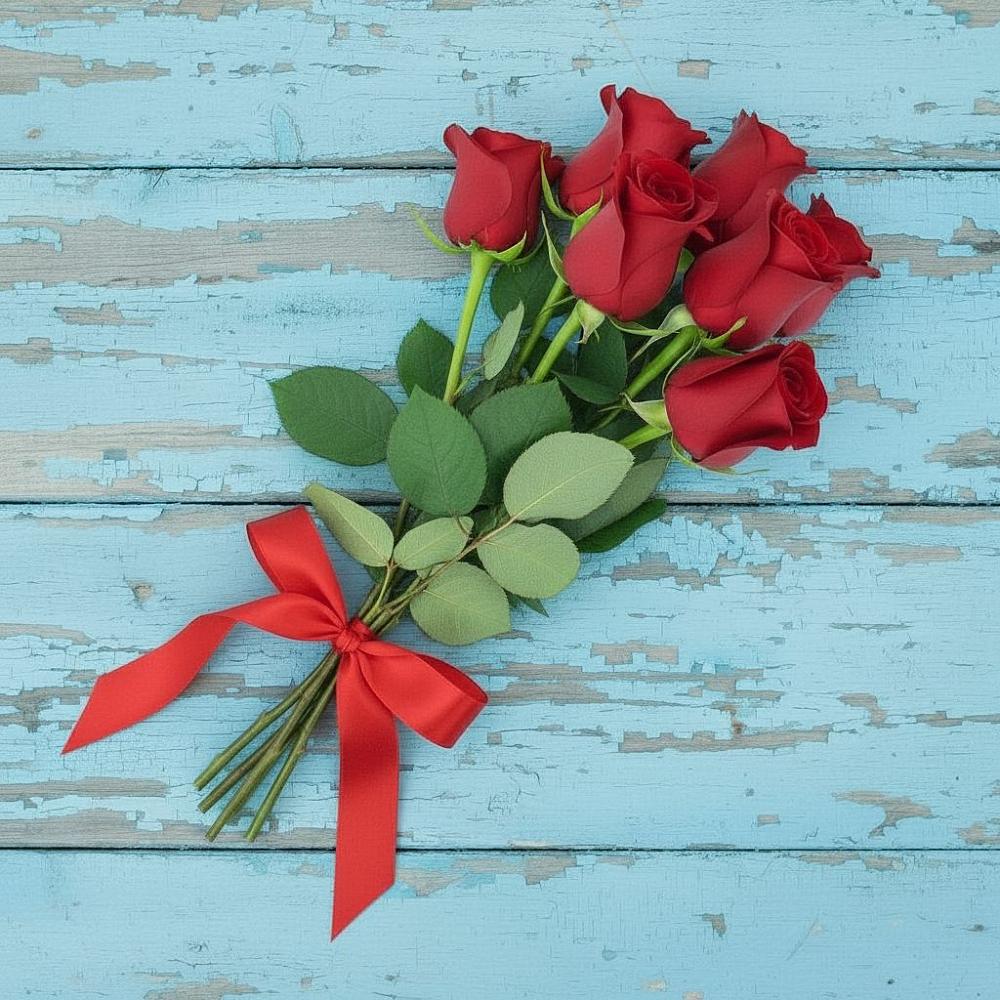 Букет Красные розы в Дубовицах