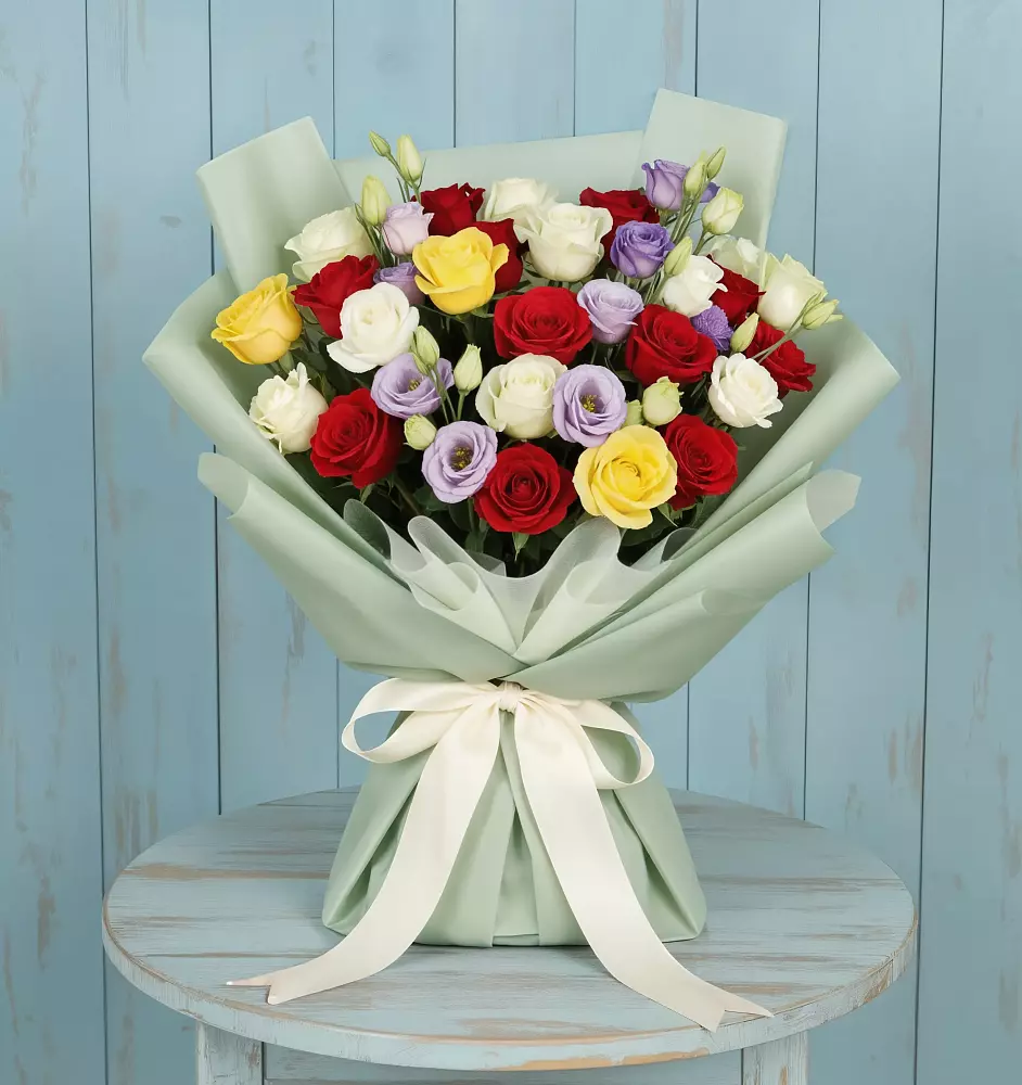 Букет цветов из: Розы в Дубовицах