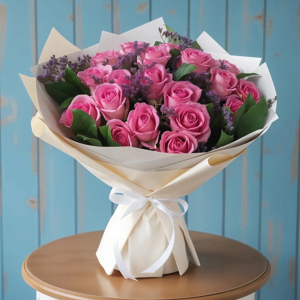 Букет цветов из: Розы в Дубовицах