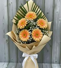 Букет цветов из:  Герберы в Дубовицах