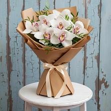 Букет цветов из:  Орхидеи и Розы в Дубовицах